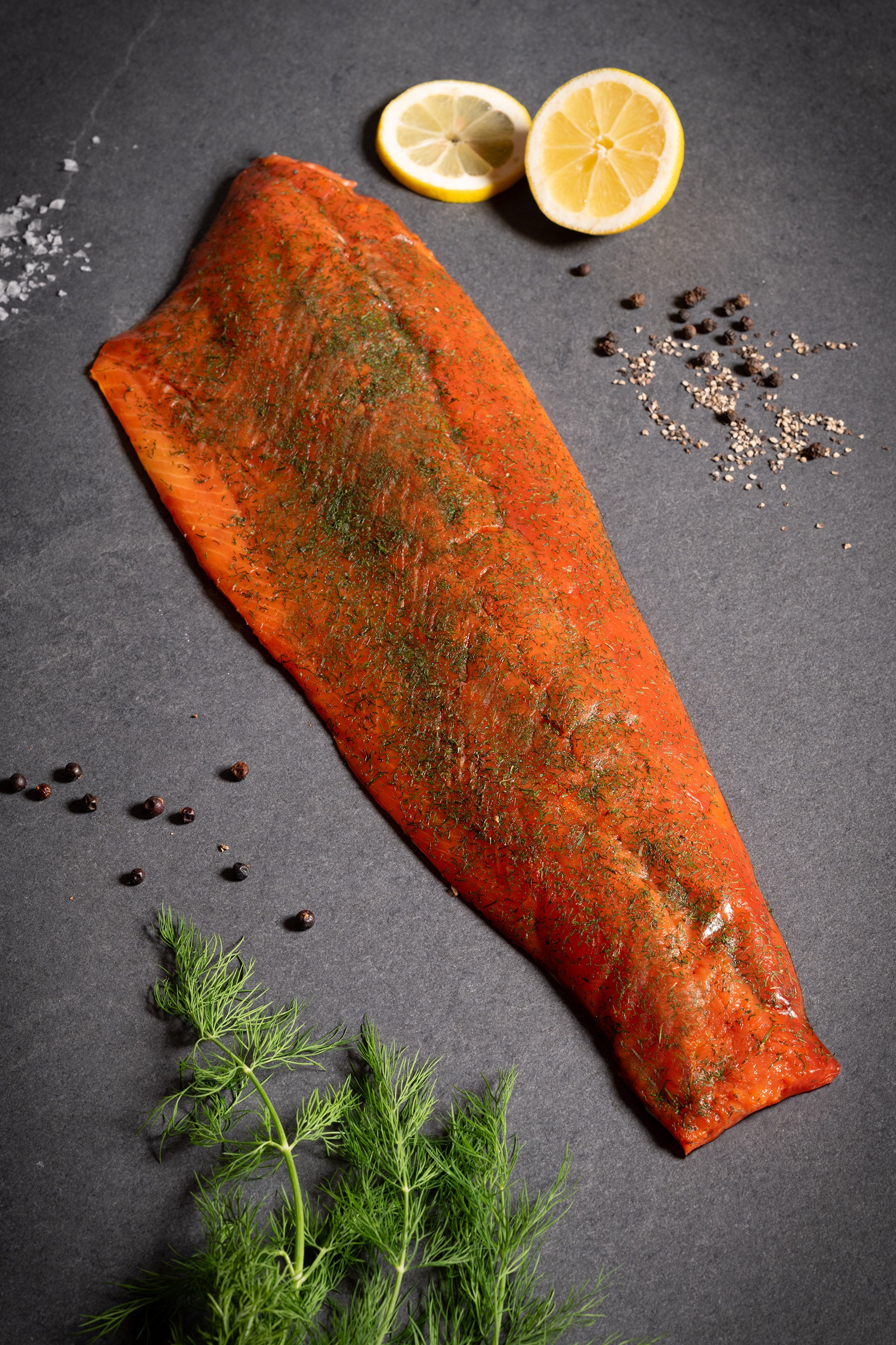 Gebeizter Sockeye Wildlachs (Rotlachs) aus Kanada – 750 g graved